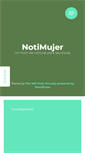Mobile Screenshot of notimujer.com